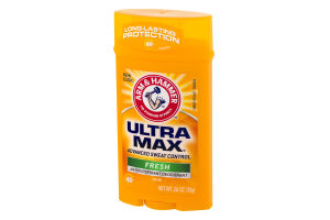 Arm & Hammer Ultra Max Antiperspirant Deodorant Solid Fresh
