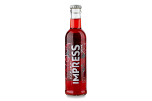 Напиток слабоалкогольный 250мл 4.4% газированный со вкусом черной смородины Impress бут