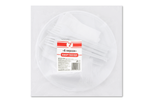 Набір Семерка "6 персон" (Пластик)