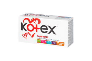 Тампоны гигиенические UltraSorb Normal Kotex 24шт