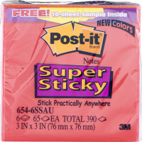 Post-it Notes Super Sticky - 6 PK