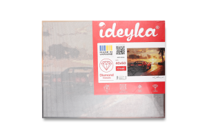 Набір д/рукоділля з алмазною мозаїкою 40*50см в асортименті Ідейка