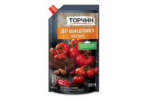 Кетчуп пастеризованный К шашлыку Торчин д/п 250г