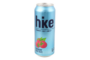 Пиво спеціальне 0.5л 4.6% пастеризоване Малина Hike з/б