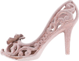 Підвіска Туфелька оксамит пластик 6,5х10см 2201-1