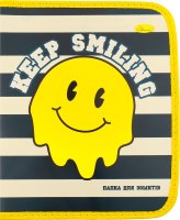 Папка д/зошитів В5 на блискавці Апельсин