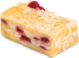 Пляцок Крафтяр Малиново миндальный