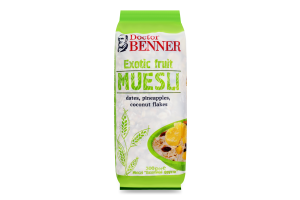 Мюслі Exotic fruit Doctor Benner м/у 300г