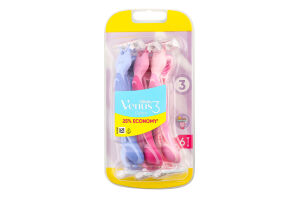 GILLETTE VENUS 3 Одноразові бритви 6шт ПрепакКор
