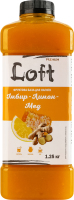 Наполнитель фруктовый пастеризованный Имбирь-лимон-мед Loft п/бут 1.25кг