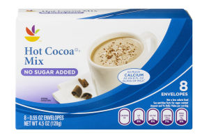 Ahold Hot Cocoa Mix No Sugar Added - 8 CT