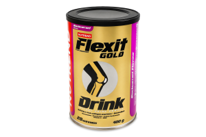 Добавка харчова з підсолоджувачами Чорна смородина Flexit Gold Drink Nutrend 400г