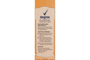 Degree Clinical Protection Summer Strength Motion Sense Anti-Perspirant