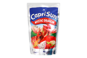 Напиток безалкогольный негазированный сокосодержащий фруктовый Mystic dragon Capri-Sun д/п 200мл
