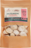 Пельмені заморожені з трьома видами м'яса Тірольські Закрома д/п 500г