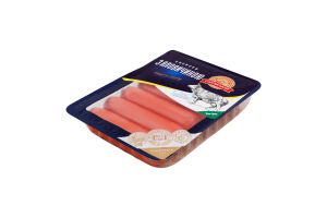 Сосиски з яловичиною Салтівський М'ясокомбінат в/с лоток 0.275кг