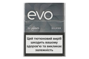 Вироби тютюновмісні для електричного нагрівання з фільтром EVO Silver 20шт