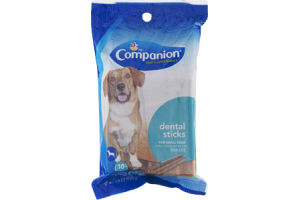 Companion Dental Sticks for Small Dogs - 10 CT