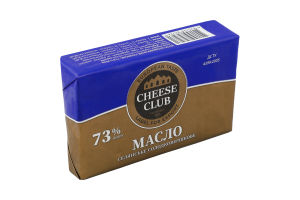 Масло Селянське солодковершкове 73% 180г Клуб Сиру
