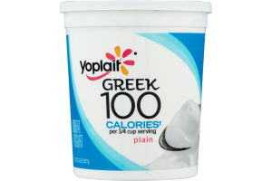 Yoplait Greek 100 Nonfat Yogurt Plain