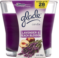 Glade Candle Lavender & Peach Blossom