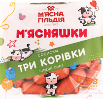 Сосиски Три коровки М'ясняшки в/с кг