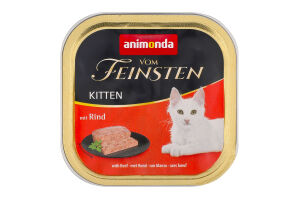 Корм д/кошенят з яловичиною 100г Вом Фейштн