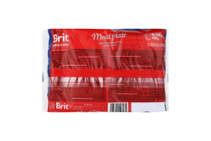 Корм Brit premium Meat plate 2х2 4*100г