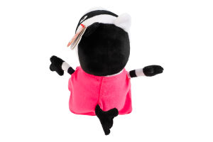 Іграшка м'яка для дітей від 3років 15см №46174 Зоє Зебра Peppa pig Beanie Babies TY 1шт