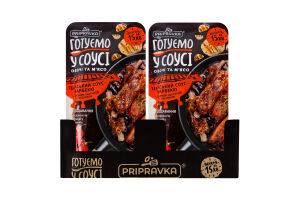 Соус з копченою паприкою та часником Техаський барбекю Pripravka д/п 140г