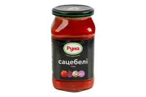 Соус стерилизованный Сацебели Руна с/б 485г