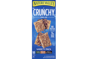Nature Valley Crunchy Granola Bars Variety Pack - 98 CT