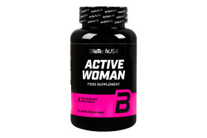 Добавка диетическая таблетки Active Women BioTechUSA 60шт