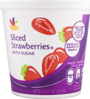 Ahold Strawberries Sliced with Sugar