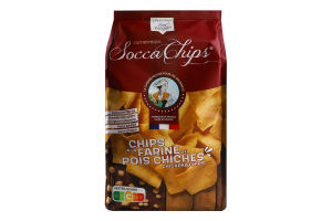 Чипси Socca Chips з нуту натуральні