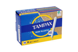 Тампони гігієнічні з аплікатором Regular Tampax 18шт