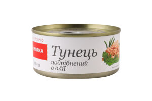 Тунец дробленый в масле Marka Promo ж/б 185г
