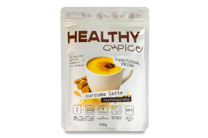 Напій розчинний порошкоподібний Куркума лате Healthy Choice д/п 200г