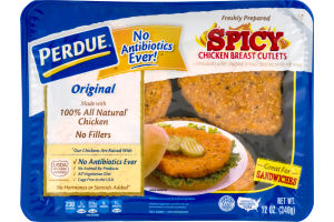 Perdue Chicken Breast Cutlets Spicy