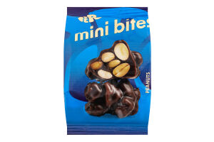 Цукерка Арахіс в кондитерській глазурі Mini bites Pepo м/у 50г