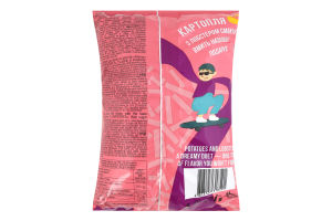 Соломка картопляна солона з цукром та підсолоджувачем Лобстер Chipster's м/у 70г