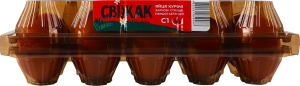 Яйця курячі харчові столові C1 Свіжак п/у 10шт