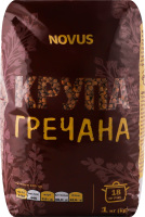 Крупа гречана Novus м/у 1кг