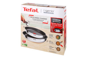 Набір сковорід з корозійнотривкої сталі №2100132882 Ingenio Tefal 1шт