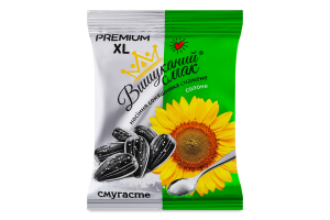 Насіння соняшника смажене Солене ПРЕМІУМ 130г ВИШУКАНИЙ СМАК