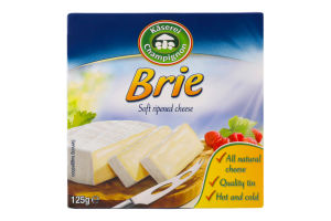 Сыр 50% мягкий Brie Kaserei Schampignon к/у 125г