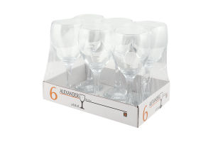 Набір келихів 180мл №94503-SC6B8 Alexander Uniglass 6шт