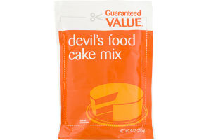 Guaranteed Value Devil's Food Cake Mix