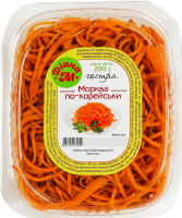 Морква по-корейськи гостра ПП Діана-М п/у 200г