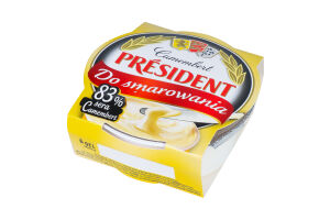 Сыр плавленый 50% Camembert President ст 120г